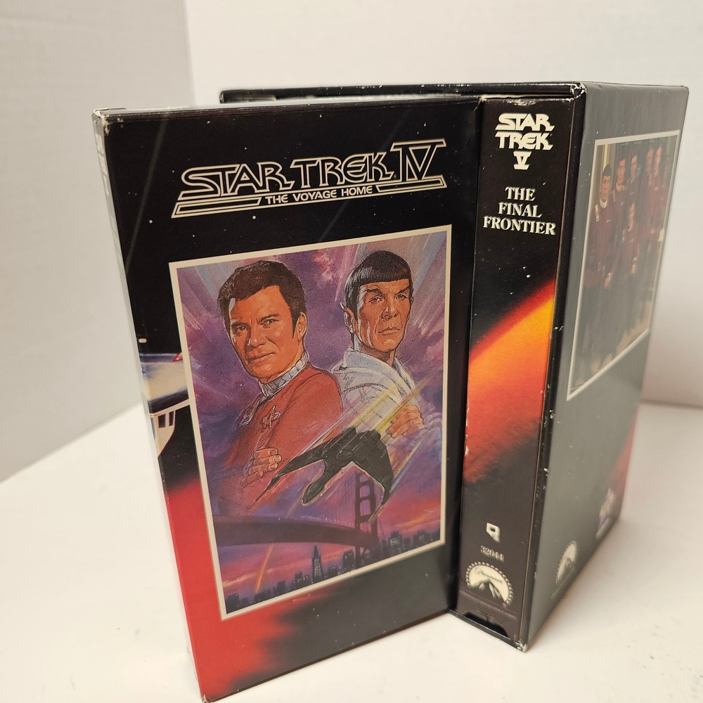 Star Trek The Movies 25th Anniversary Collector's Set 5 VHS Box Set 1991 Vintage - Picture 11 of 14